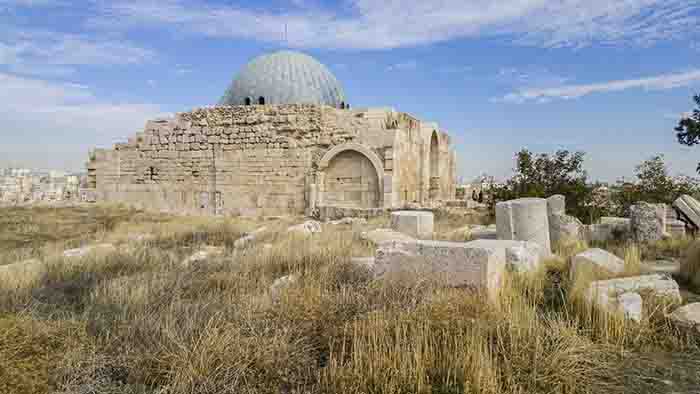 181 - Jordania - Amman - Ciudadela - palacio Omeya